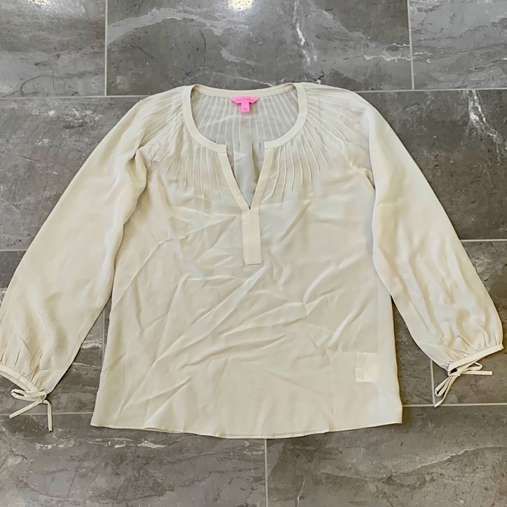Lilly Pulitzer silk top